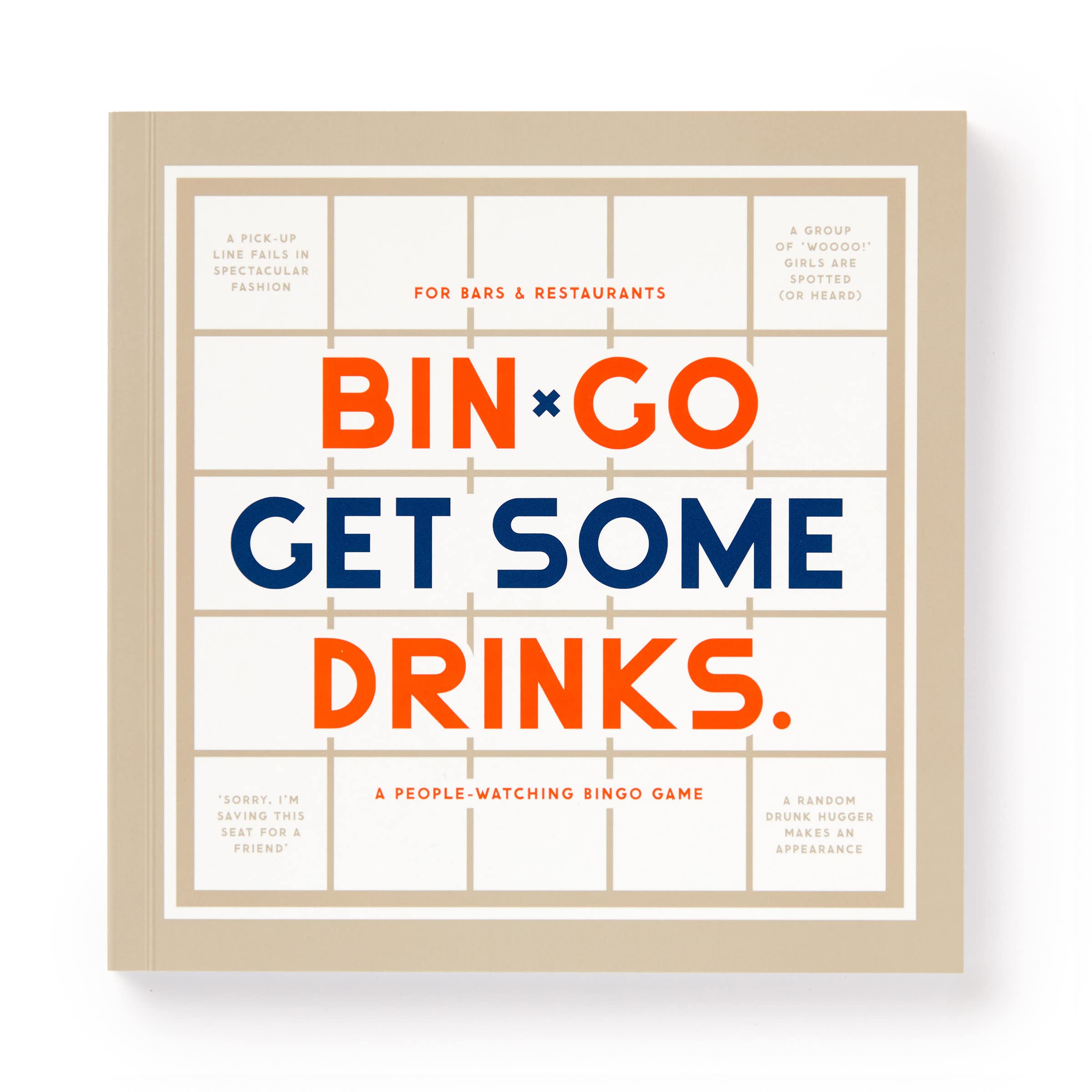 Amazon.com: Brass Monkey Bin-go Get A Few Drinks – Game Book with